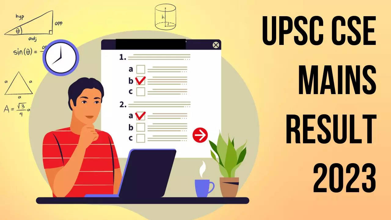 UPSC CSE Mains Result 2023