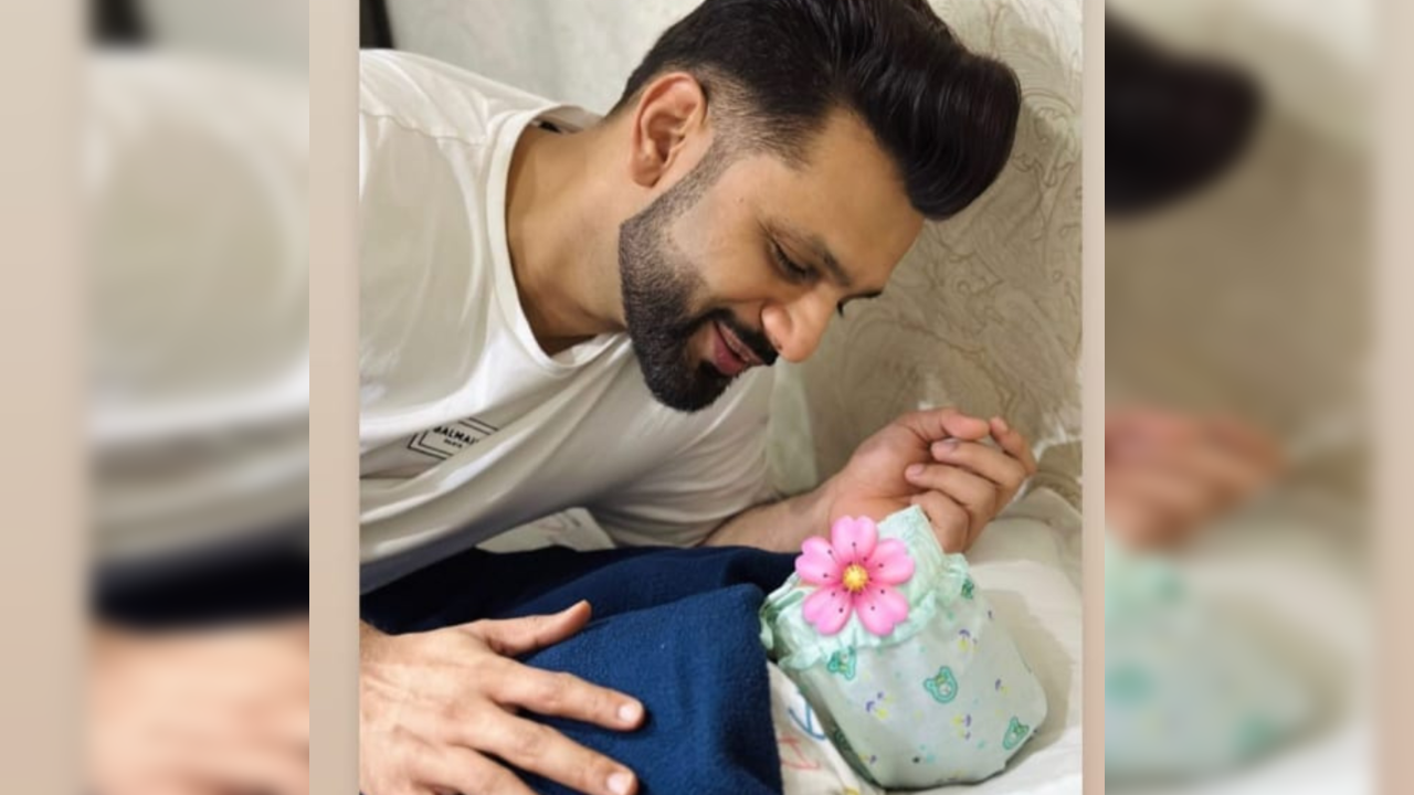 Rahul Vaidya Share Baby Pic