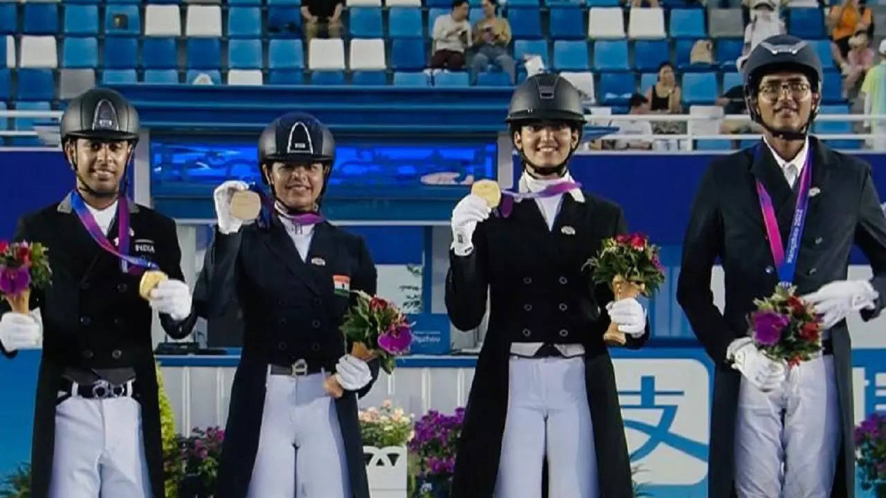 Asian Games 2023, India win Gold Medal in Equestrian