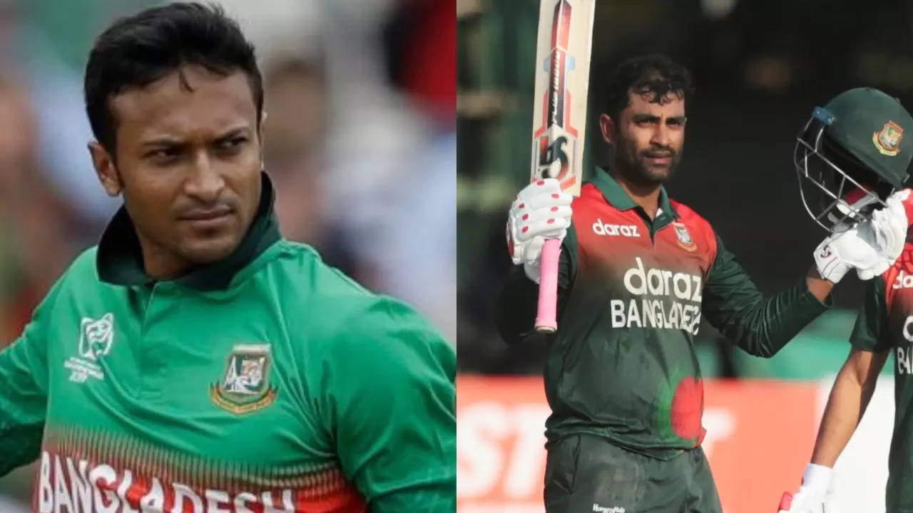 Shakib al Hasan threatens not to play in World Cup 2023 if Tamim Iqbal plays