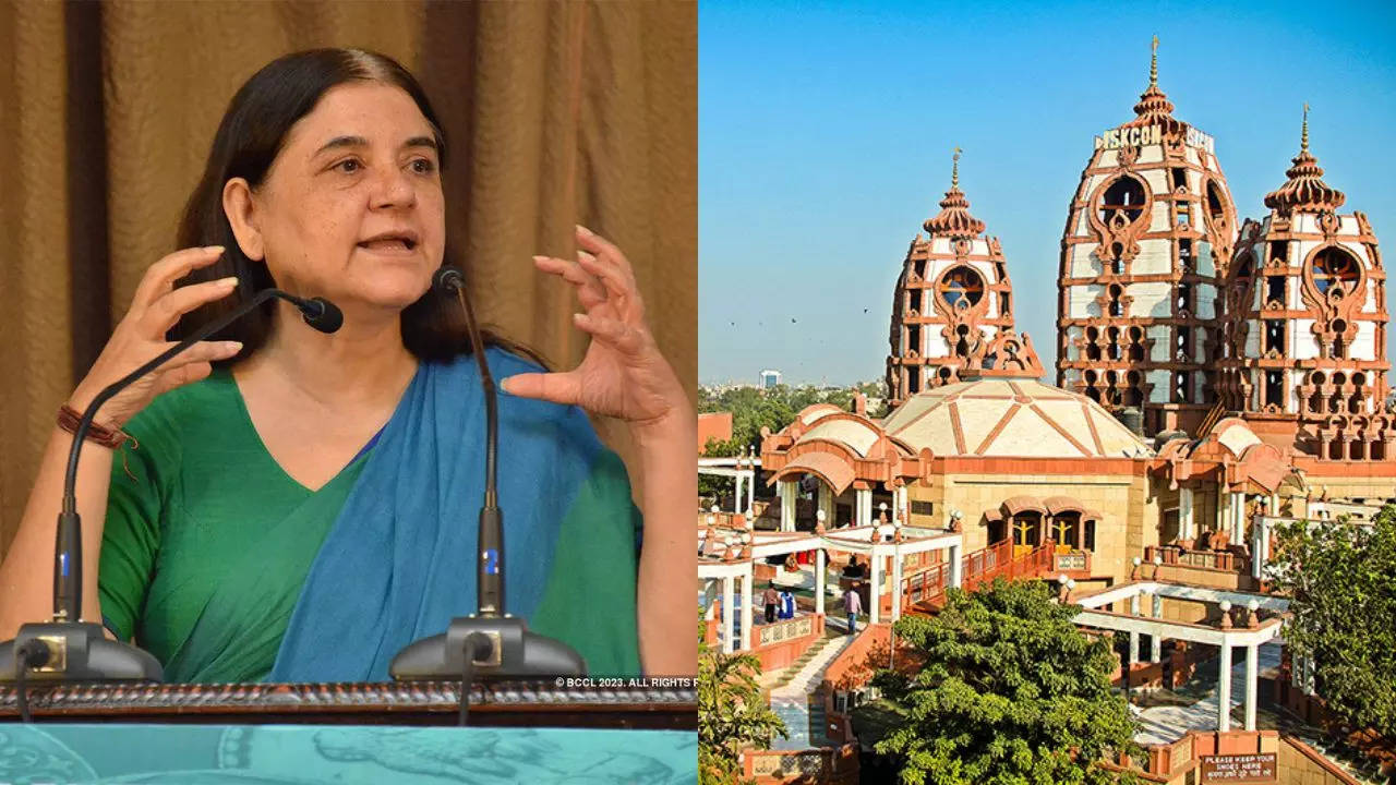 Maneka Gandhi on ISKCON