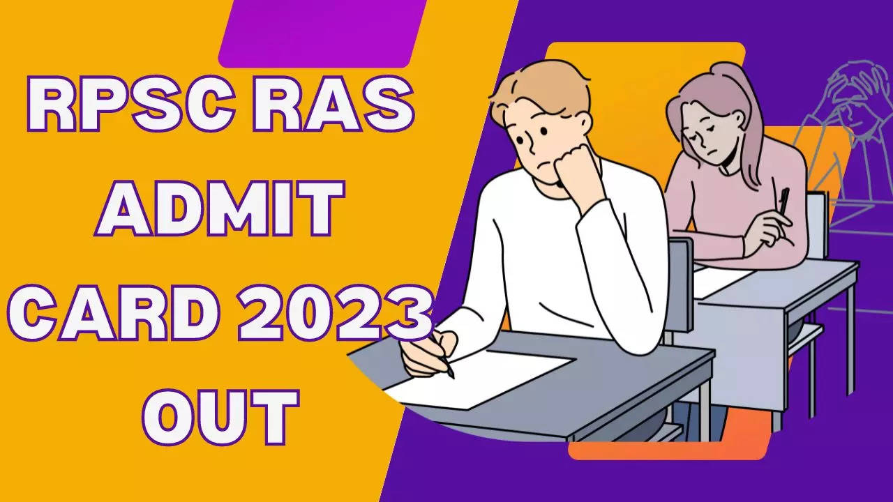 RPSC RAS Admit Card 2023 OUT