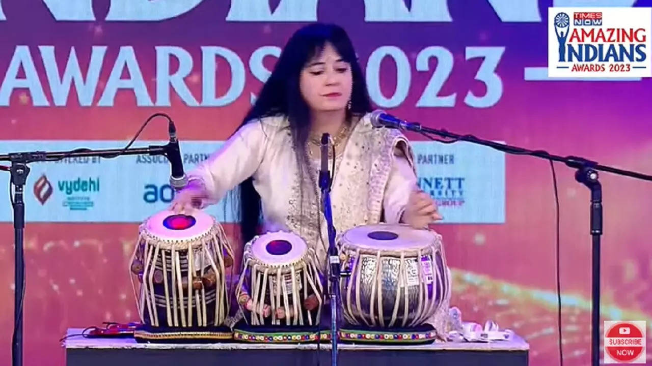 India's first Tabla mastero Anuradha Pal