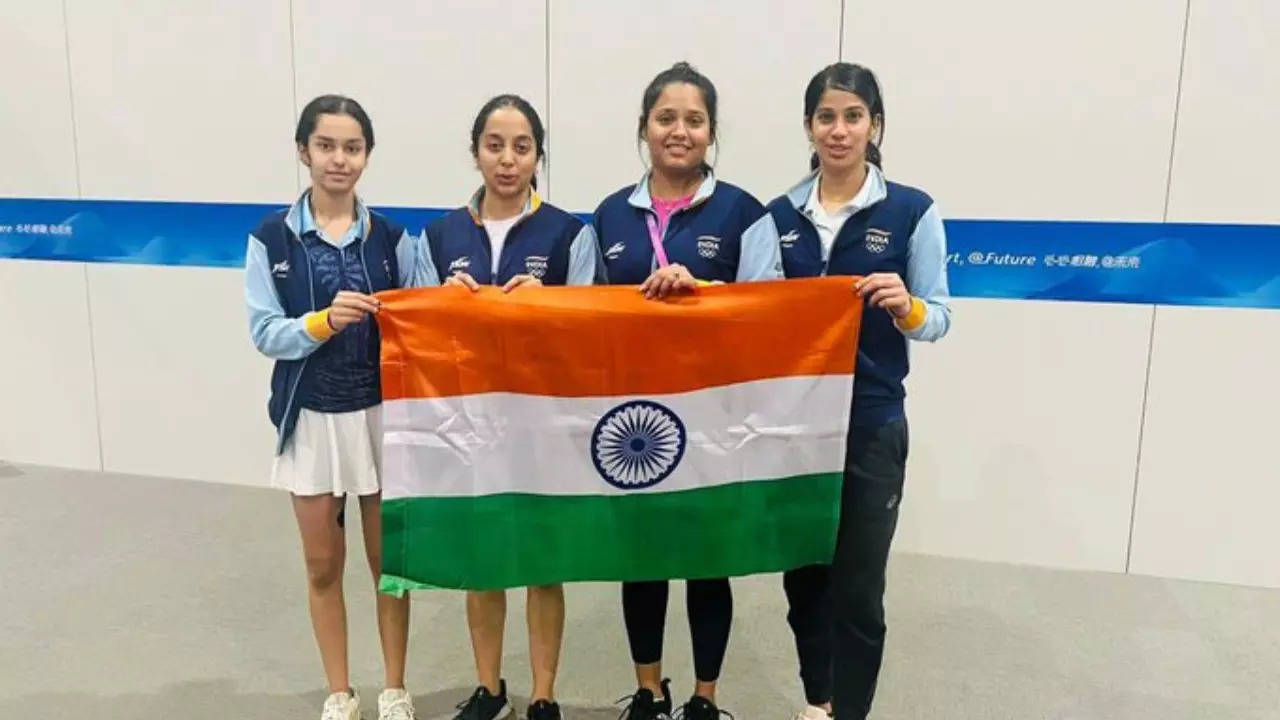 Indian Womens Squash Team