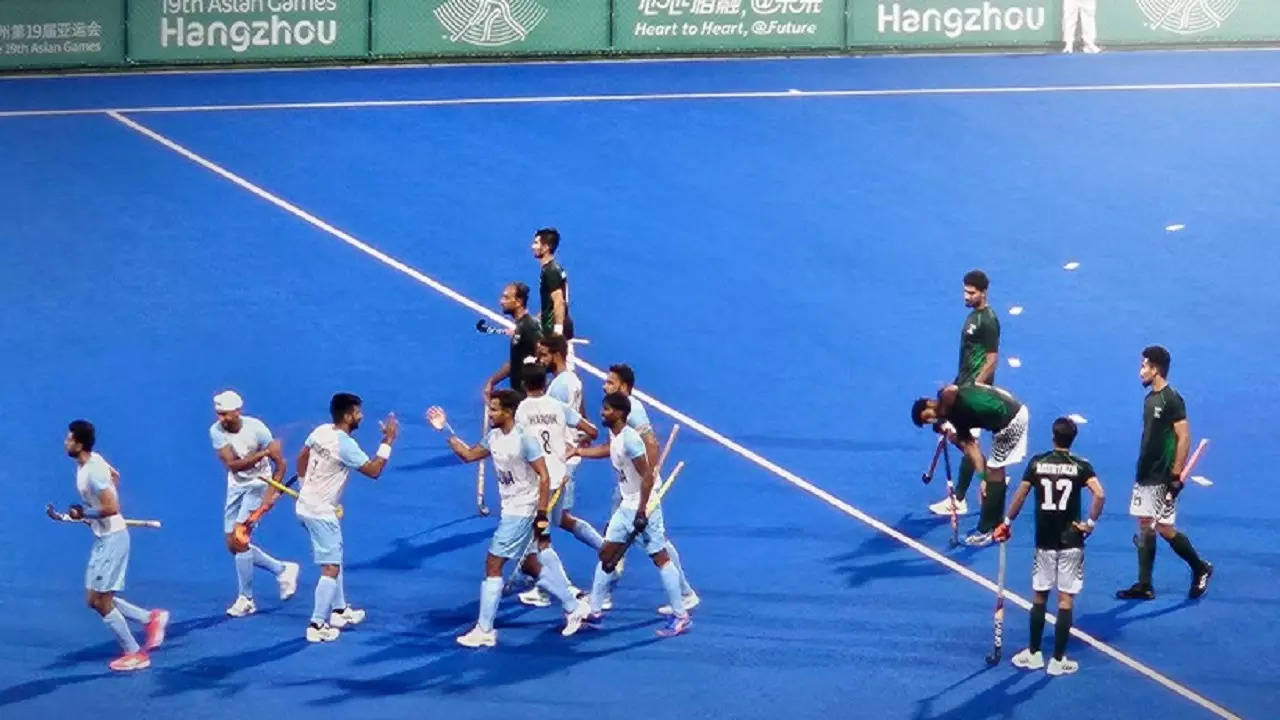 Asian Games 2023 India beat Pakistan in Mens Hockey fixture