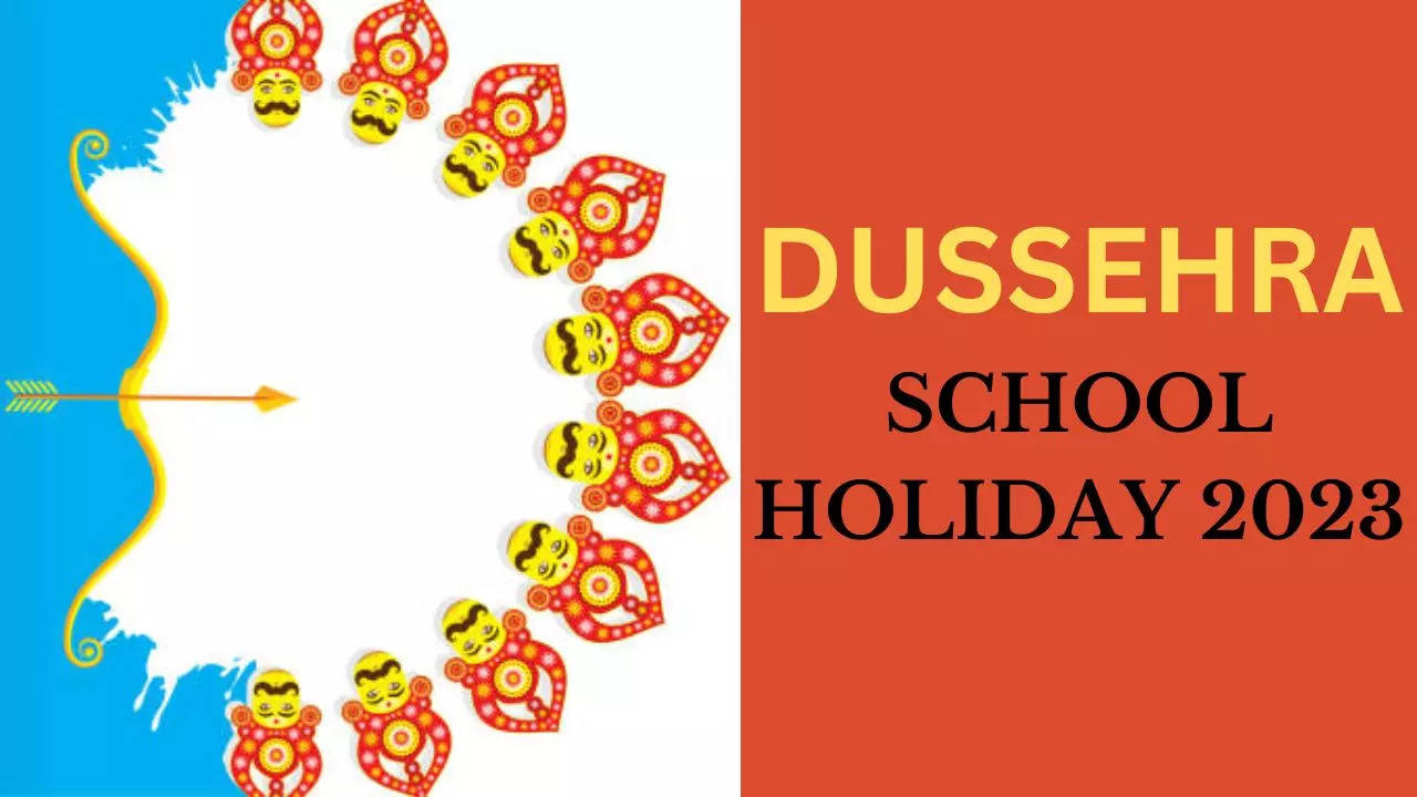 Dussehra Holidays in October 2023 Dussehra School Holidays in