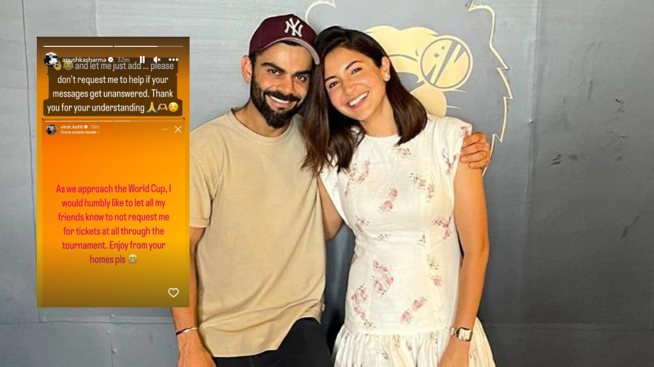 Virat Kohli and Anushka Sharma