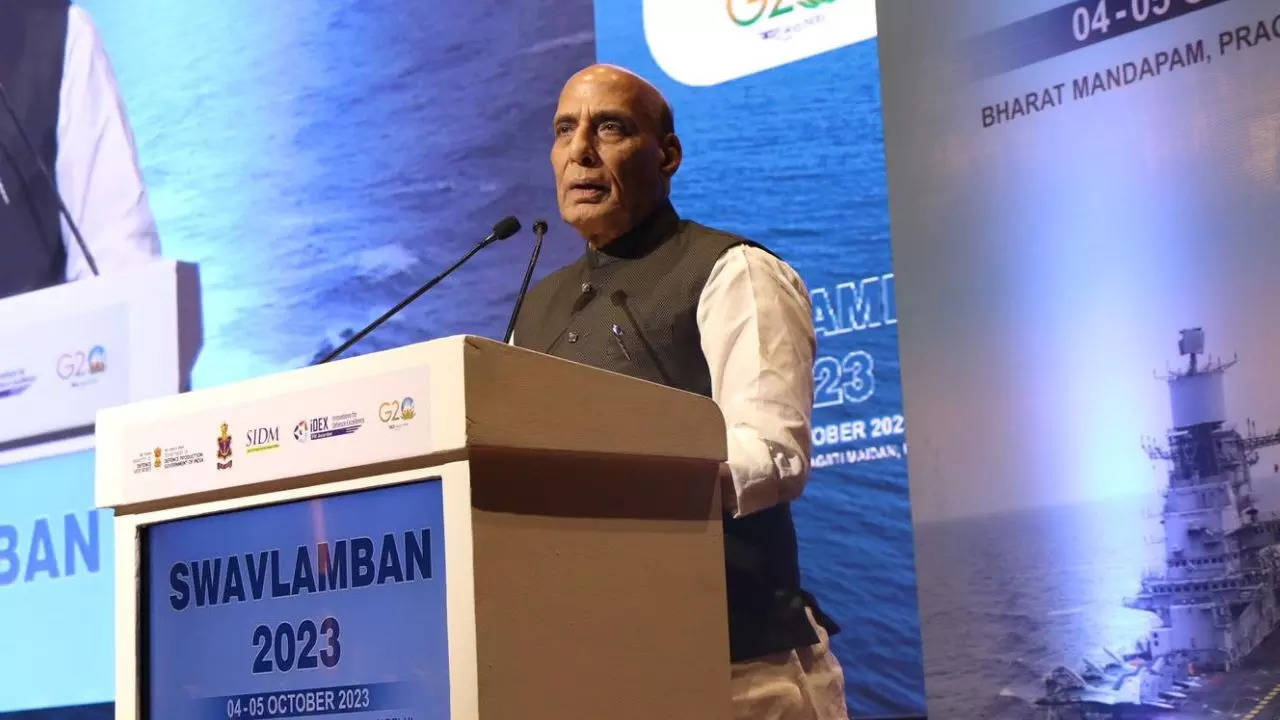 Defense Minister Rajnath Singh