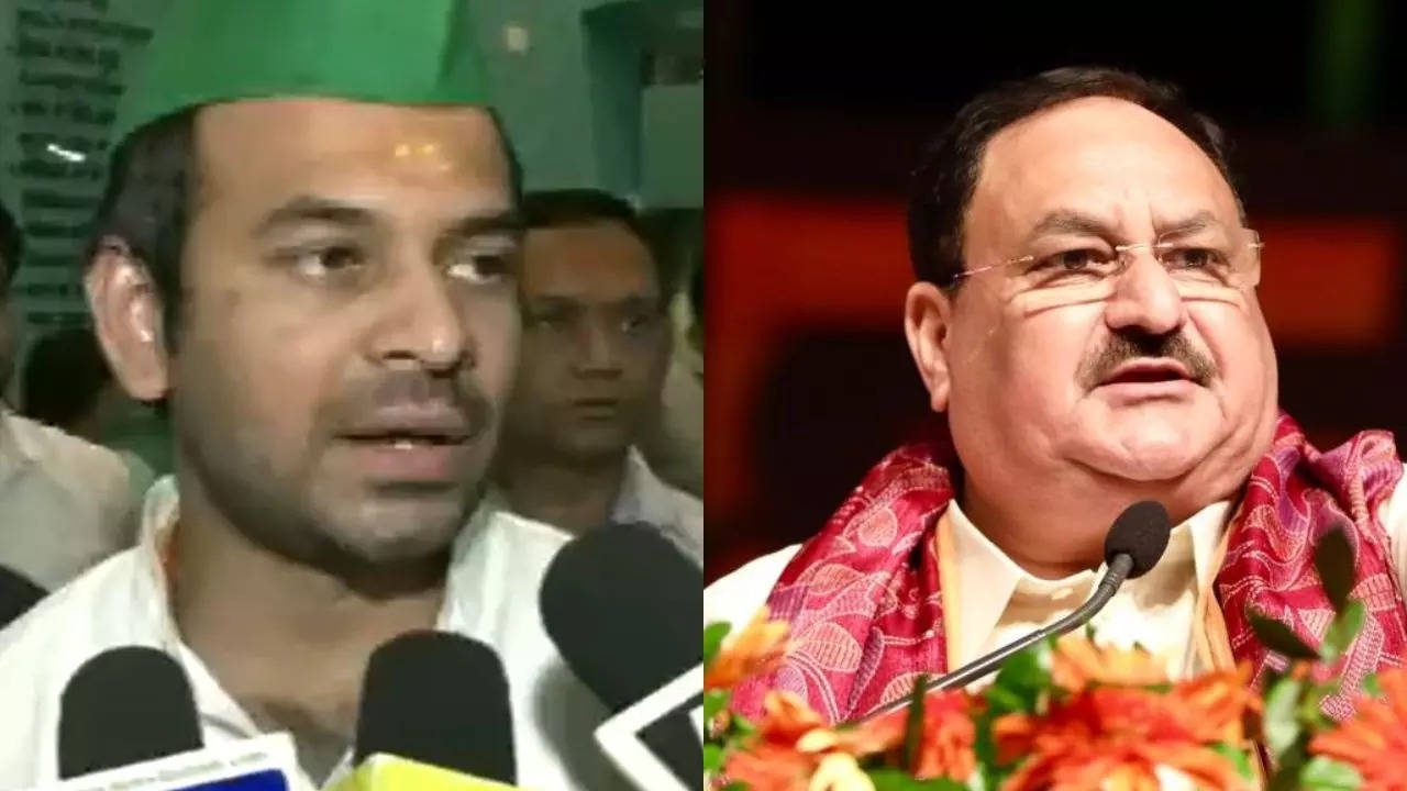 Tej Pratap Yadav, JP Nadda, RJD