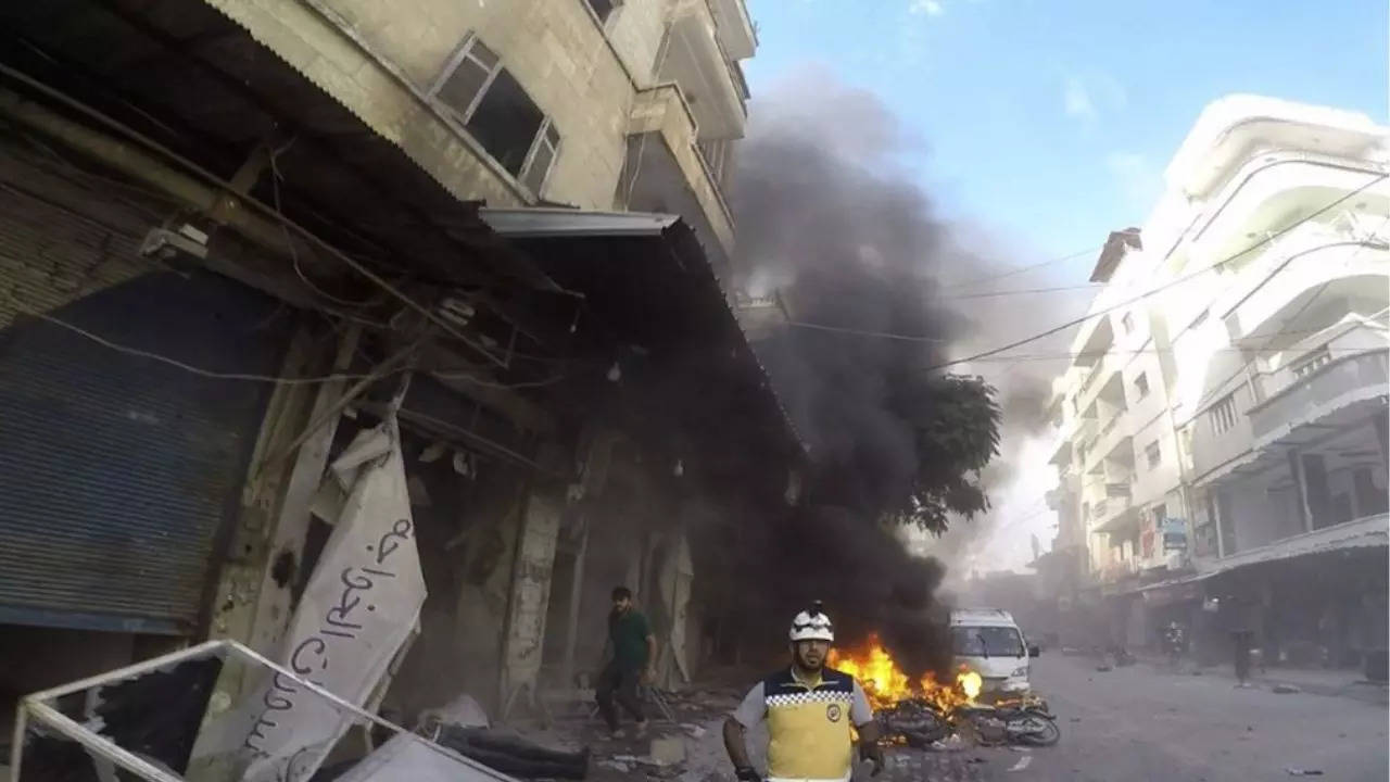 Drone attack in Syria