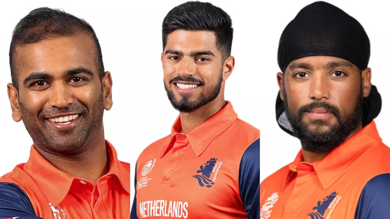 World Cup 2023, PAK vs NED, Netherlands Indian origin cricketers