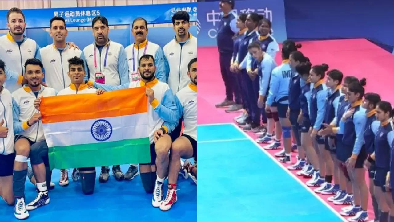 Asian Games 2023, India mens and womens kabaddi team in Final