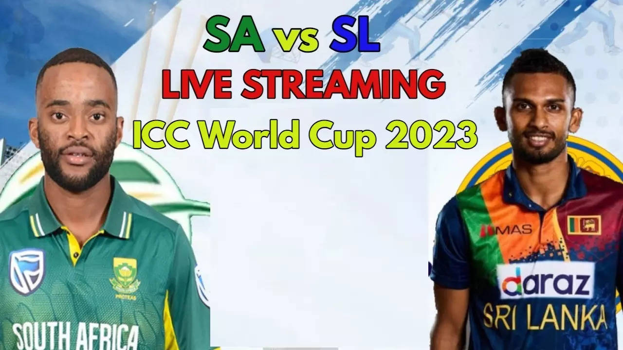 South Africa Vs Sri Lanka Sa Vs Sl Live Score Streaming Odi World Cup 2023 Live Telecast 3988