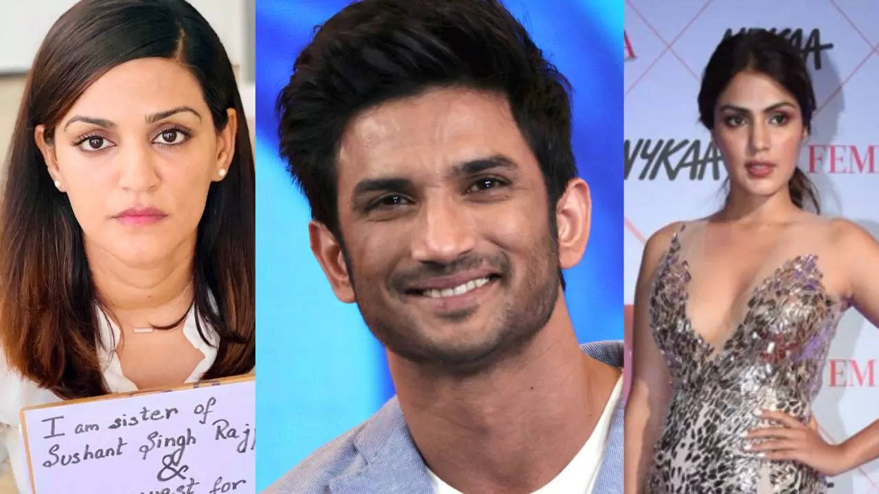 Sushant Singh Rajput Sister Shweta Singh Kriti Speak Against Rhea Chakraborty बॉलीवुड News 