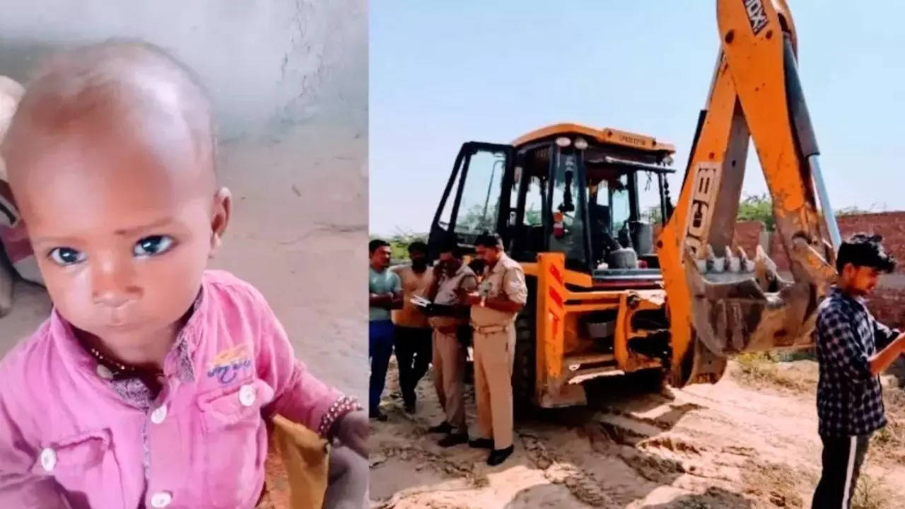 JCB driver crushed 14 month old girl in agra