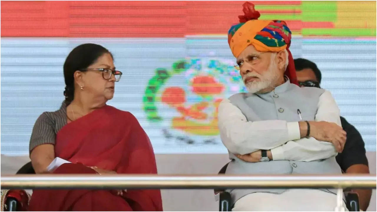 Vasundhara Raje - PM Modi