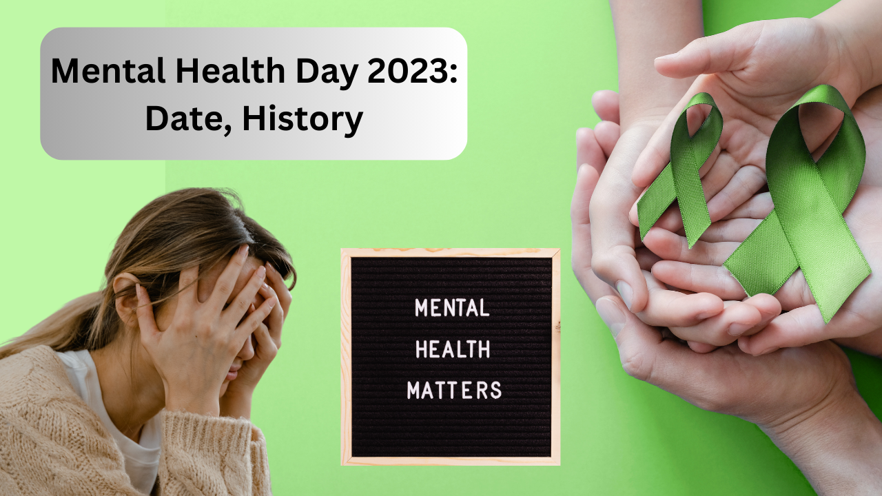 World Mental Health day, mental health day date, mental health day theme history