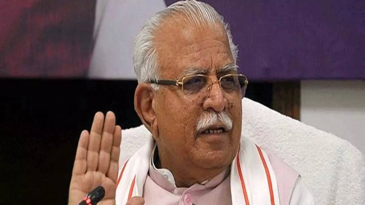 CM Manohar Lal Khattar