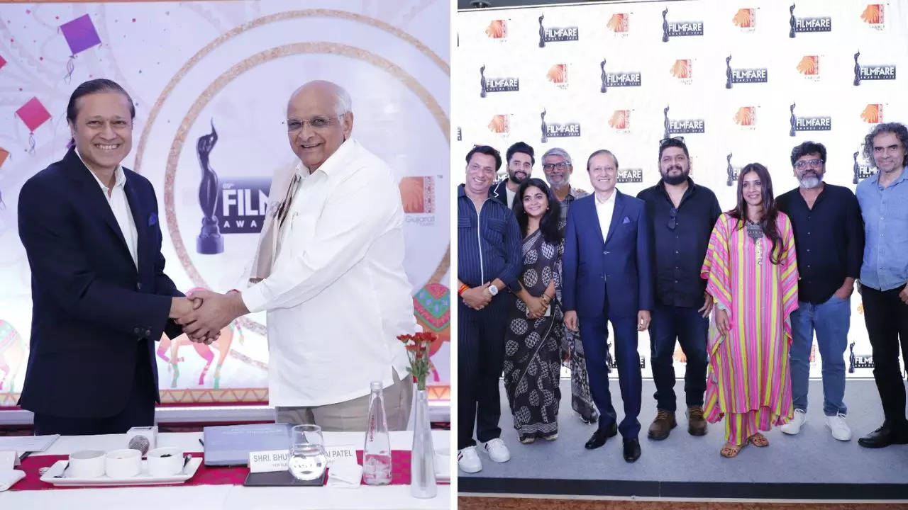 Vineet Jain ने CM भूपेंद्रभाई पटेल की मौजूदगी में किया 69वें Filmfare Award का ऐलान, कई दिग्गज सितारे भी रहे मौजूद