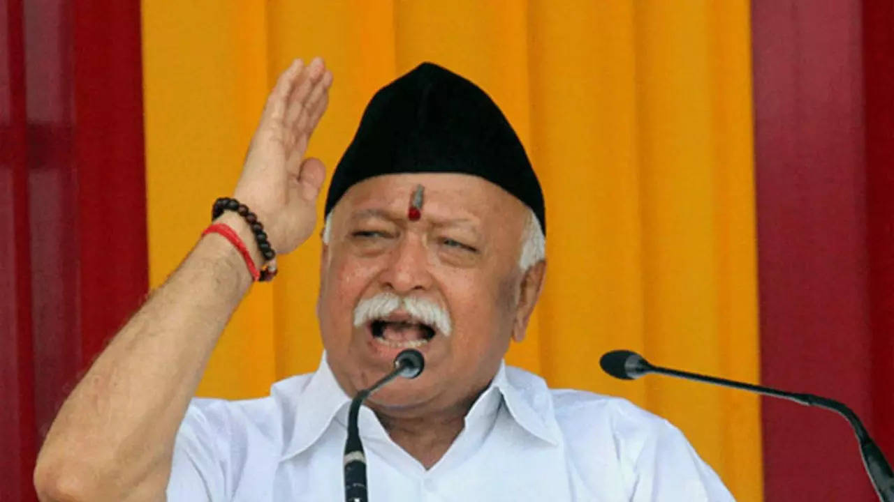 Mohan Bhagwat, RSS Chiefh visit