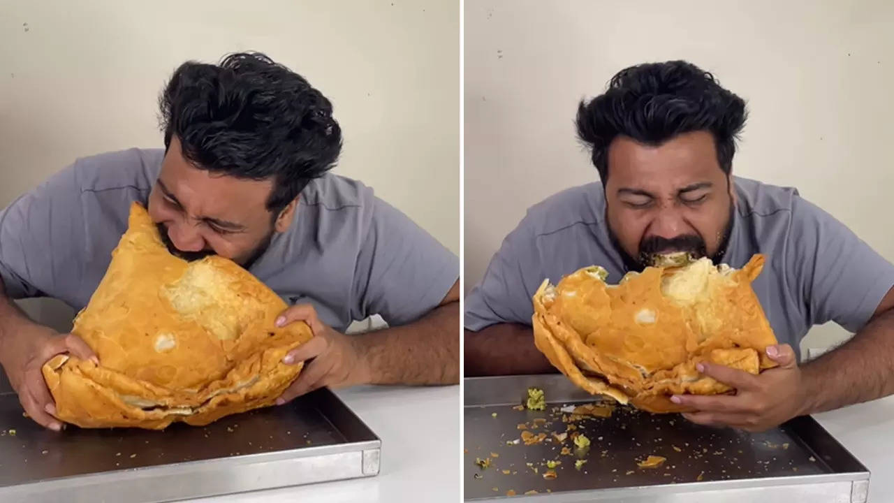 samosa challenge video