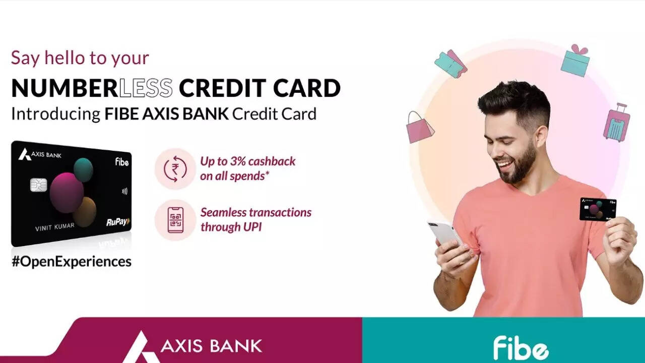 Fibe Axis Bank Numberless Credit Card