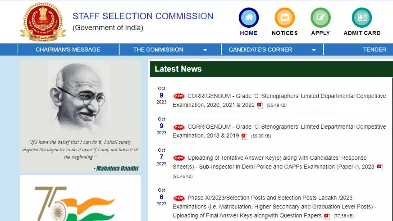 SSC MTS & Havaldar Result 2023