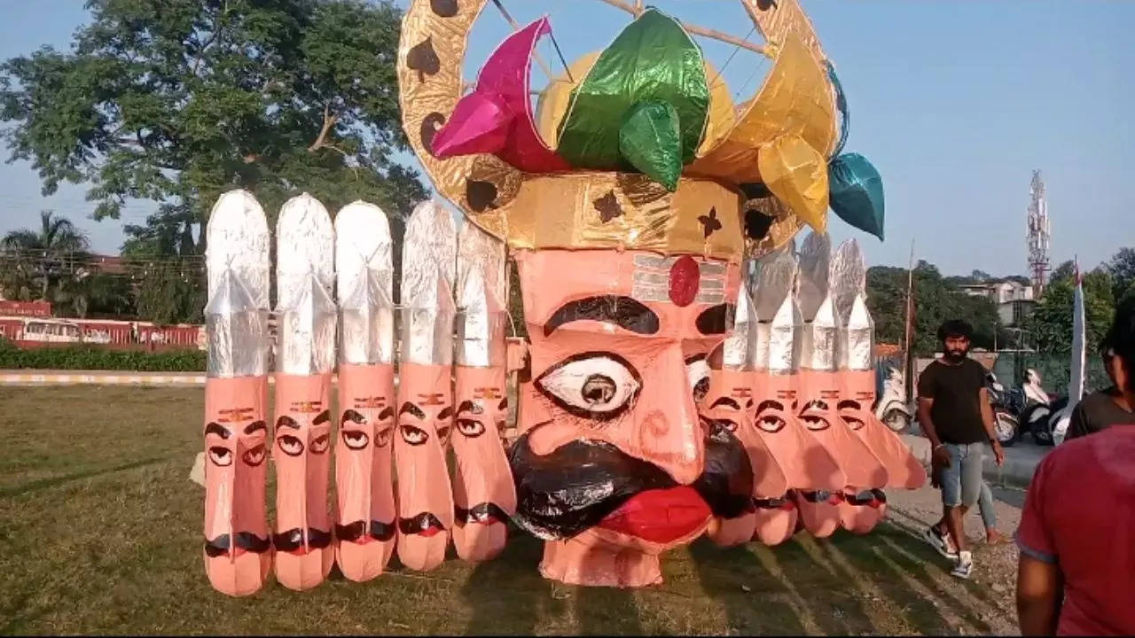 Tallest Eco Friendly Ravana Effigy