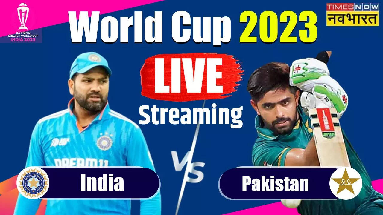 India vs Pakistan Live Cricket Score, IND vs PAK World Cup Live Cricket