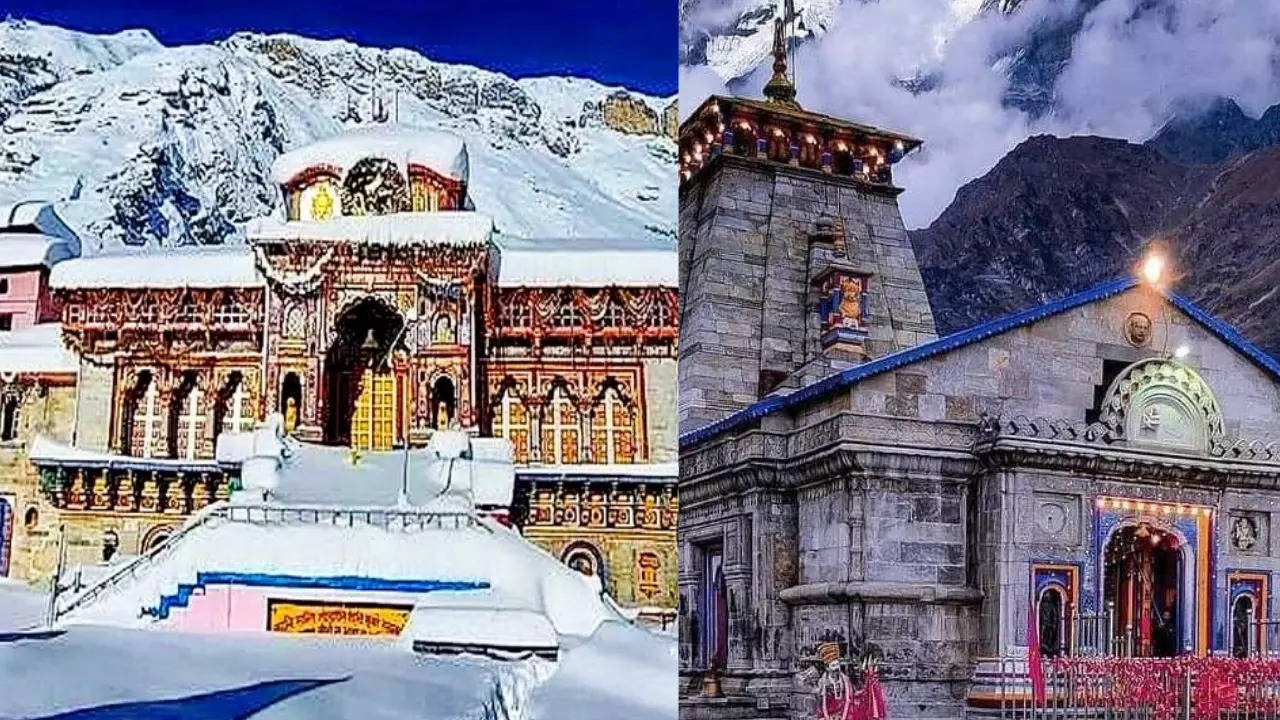 Kedarnath Badrinath dham when will be closed