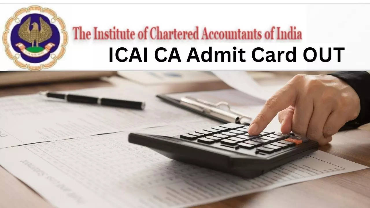 ICAI CA Admit Card OUT