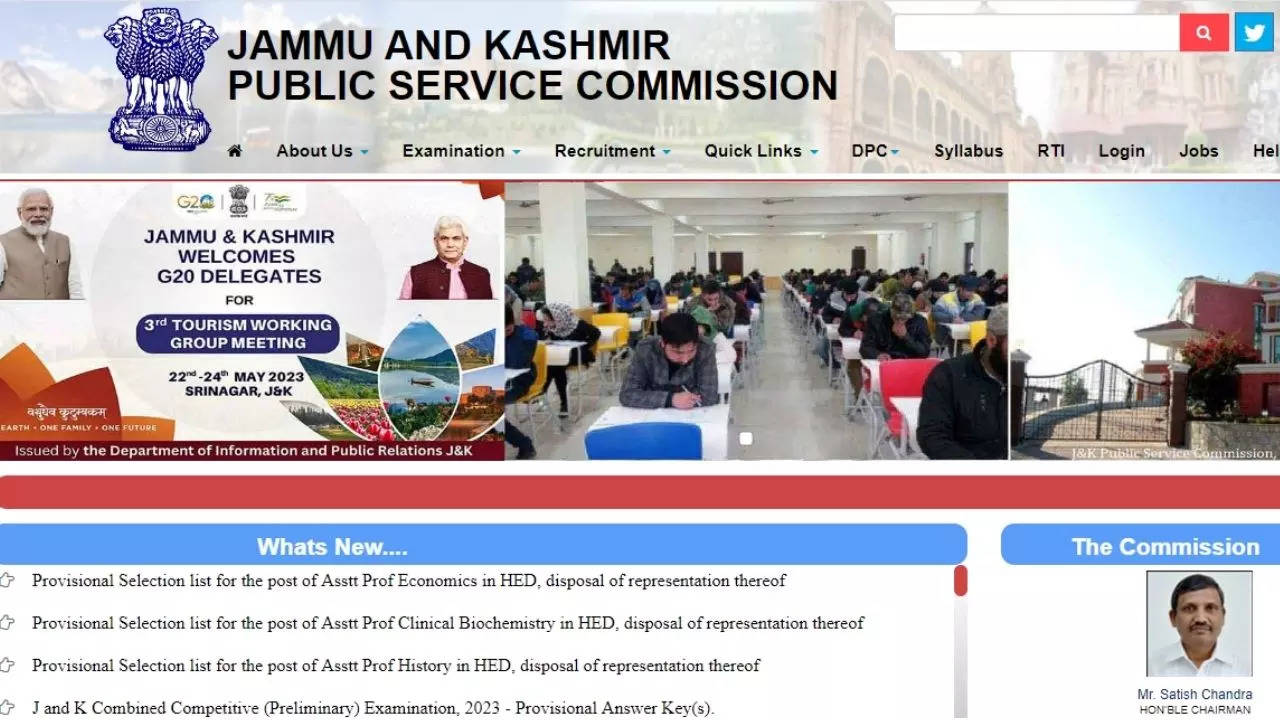 JKPSC KAS Answer Key 2023 Released