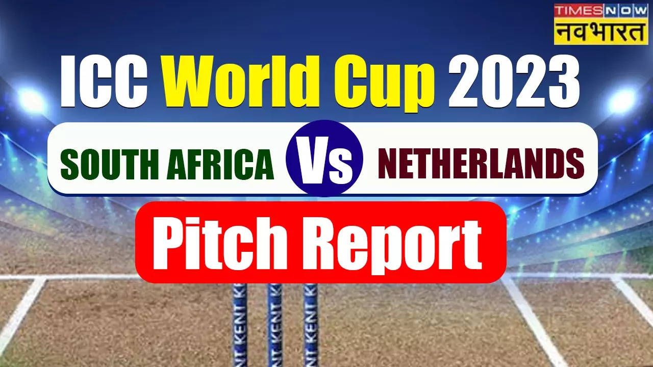 World Cup 2023, SA vs NED Pitch Report