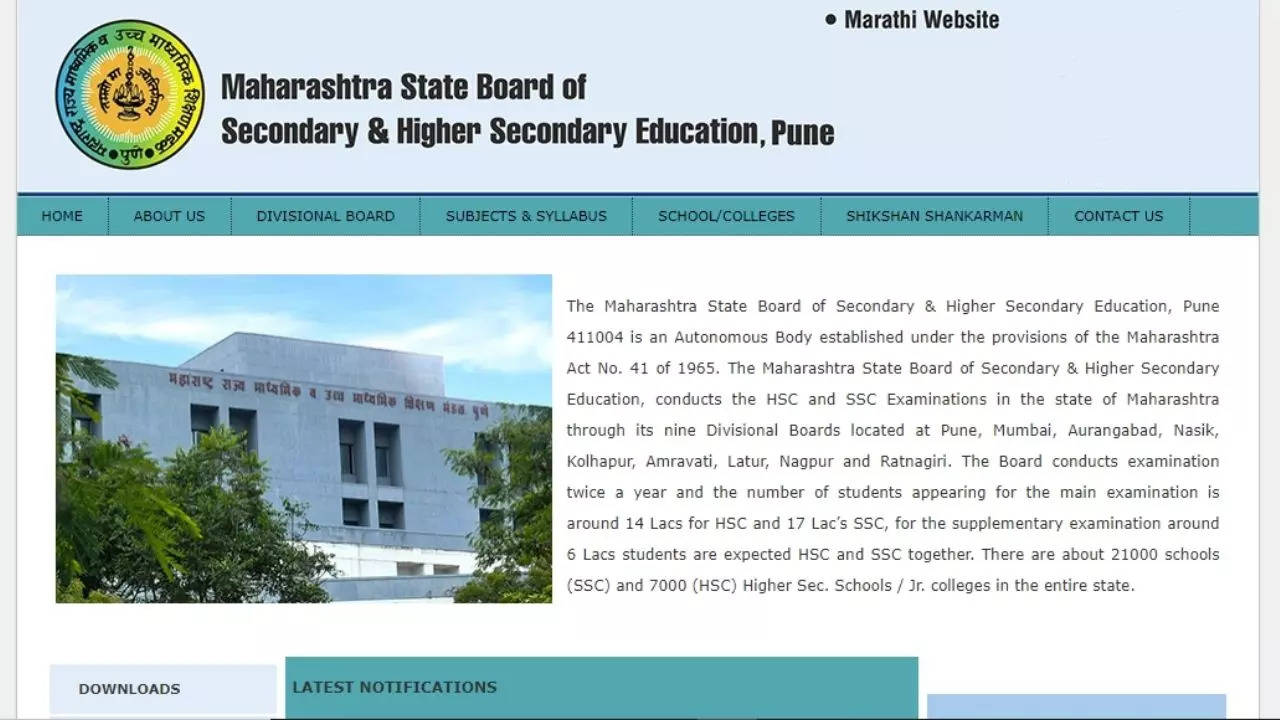 Maharashtra SSC, HSC Time Table 2024