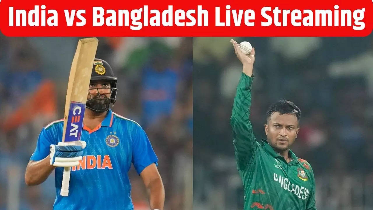 India vs Bangladesh Live Streaming, ODI World Cup 2023