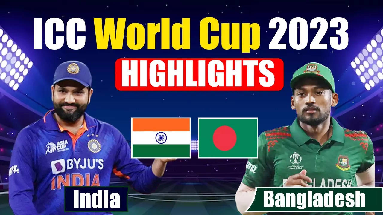 India vs Bangladesh ODI HIGHLIGHTS टीम इंडिया ने विराट शतक की बदौलत दी