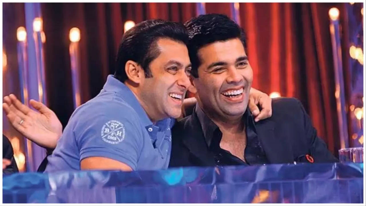 Salman Khan and Karan Johar