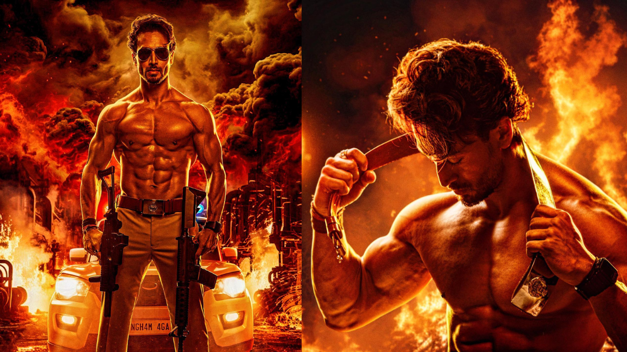 Tiger Shroff First Look From Sigham Again out