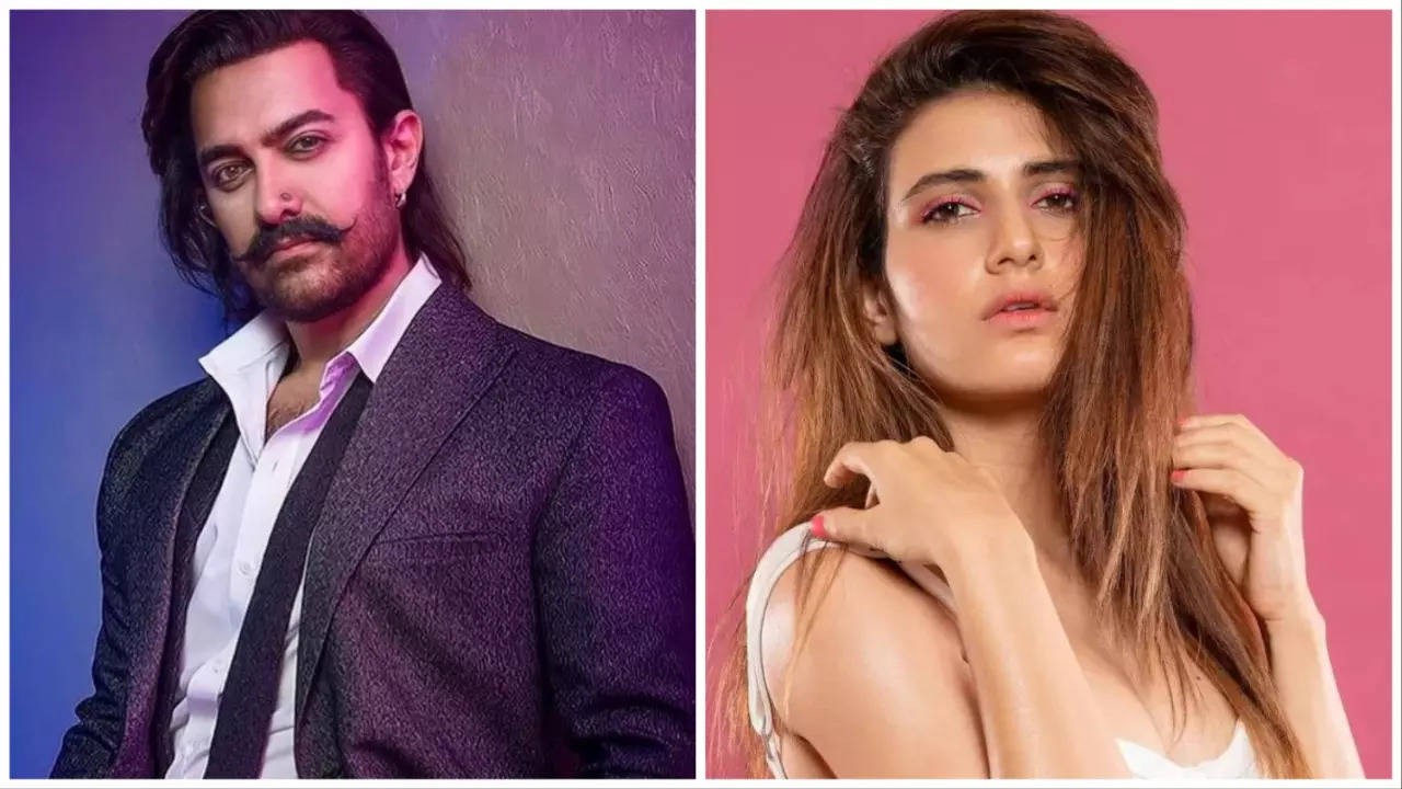 Aamir Khana and Fatima Sana Shaikh