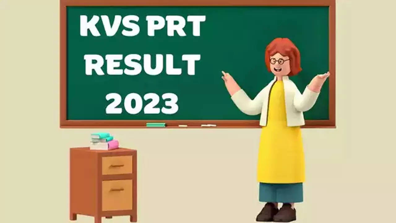 KVS PRT Result 2023 Declared