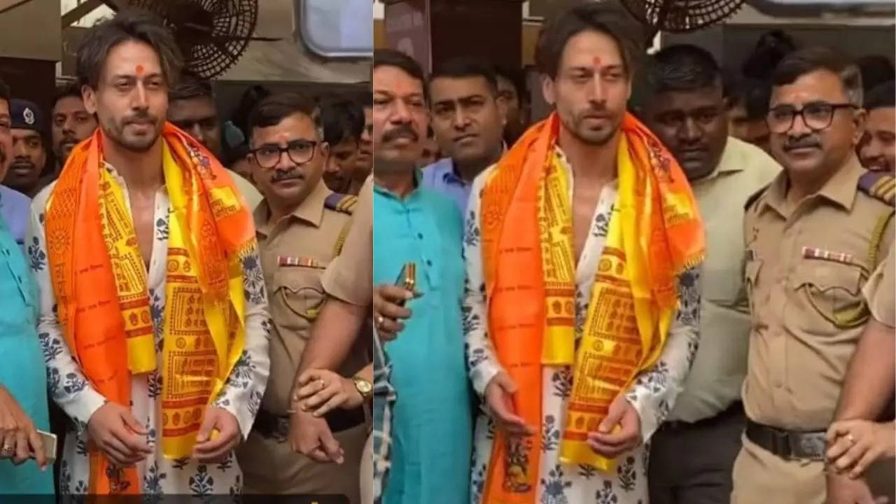 Tiger Shroff at SIDDHIVINAYAK