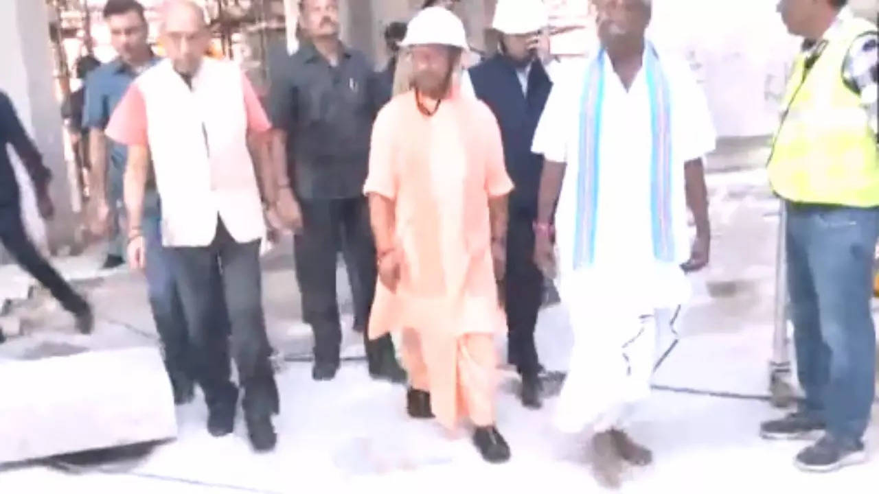 CM Yogi Adityanath in Ram Temple