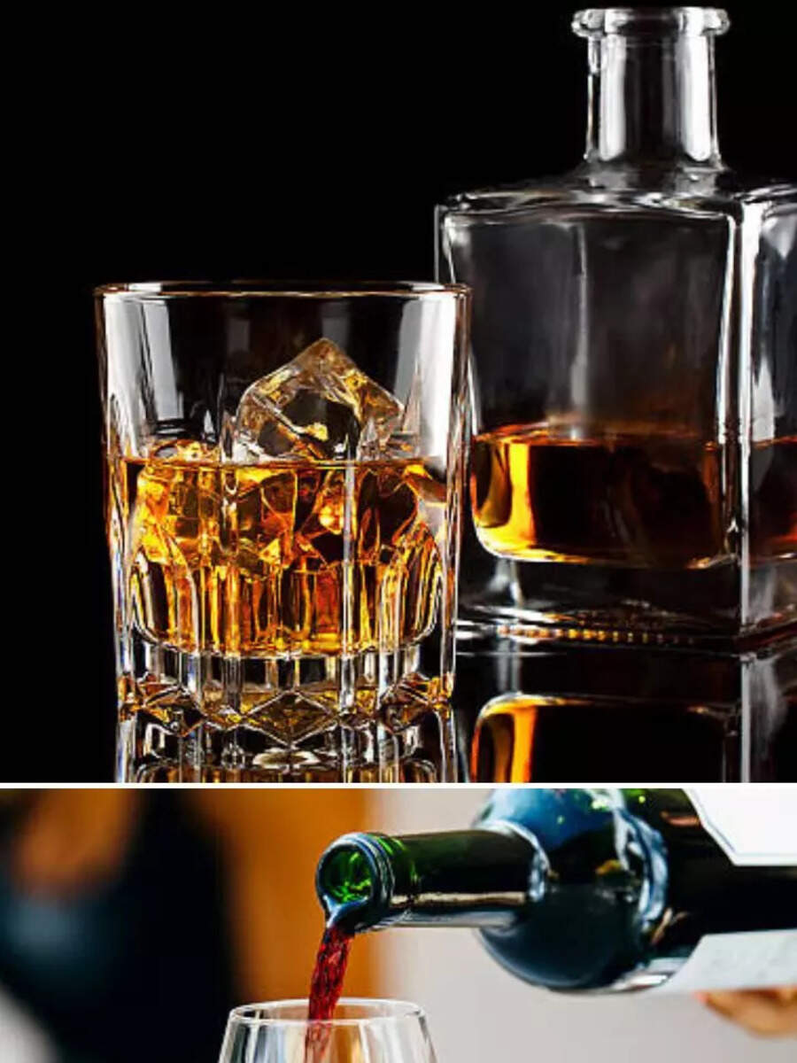 What is the difference between wine and whiskey Times Now Navbharat