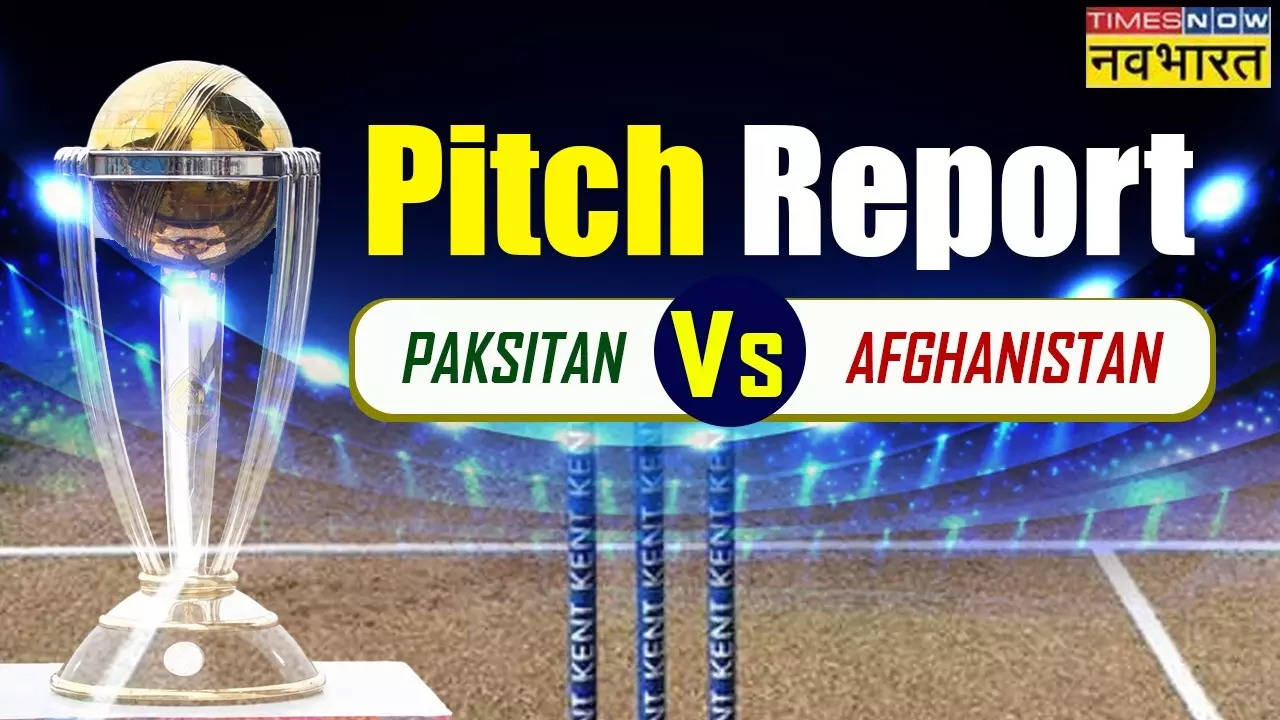 World Cup 2023, PAK vs AFG Pitch Report