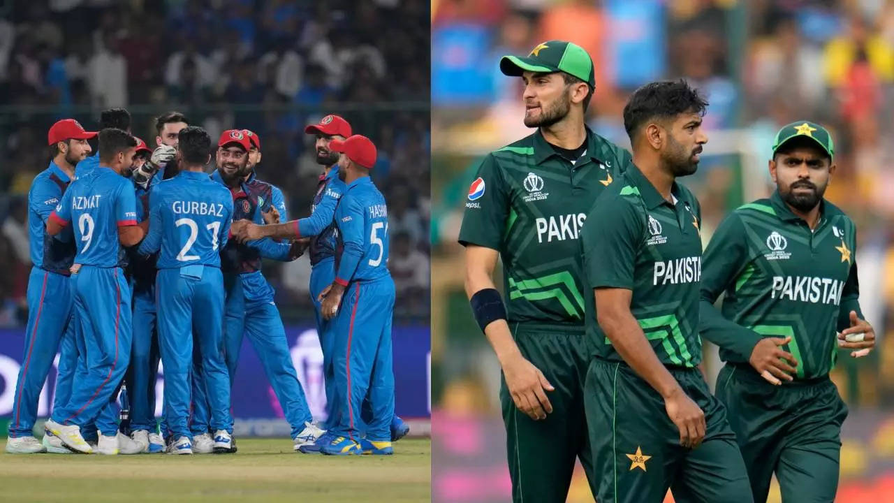 PAK vs AFG ODI Scorecard Highlights: अफगानी शेरों के सामने पस्त हुई बाबर की सेना, सेमीफाइनल की राह मुश्किल