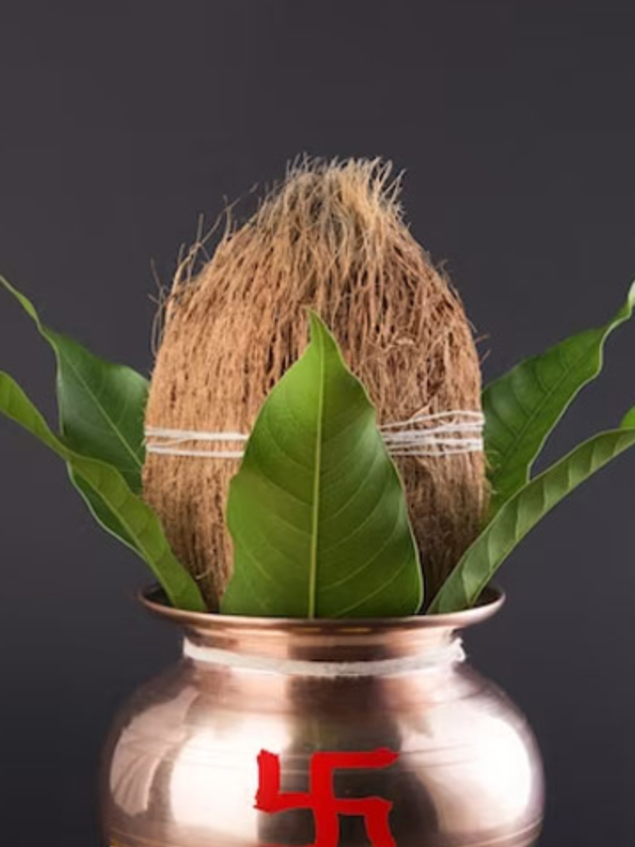 what to do with water coconut and rice in kalash after navratri know