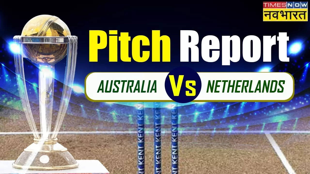 World Cup 2023, AUS vs NED Pitch Report