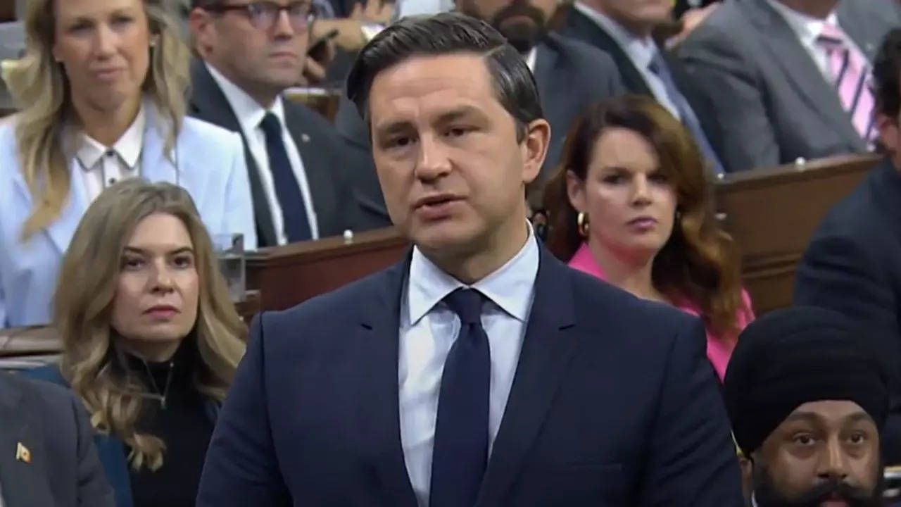 Canadian opposition leader Pierre Poilievre