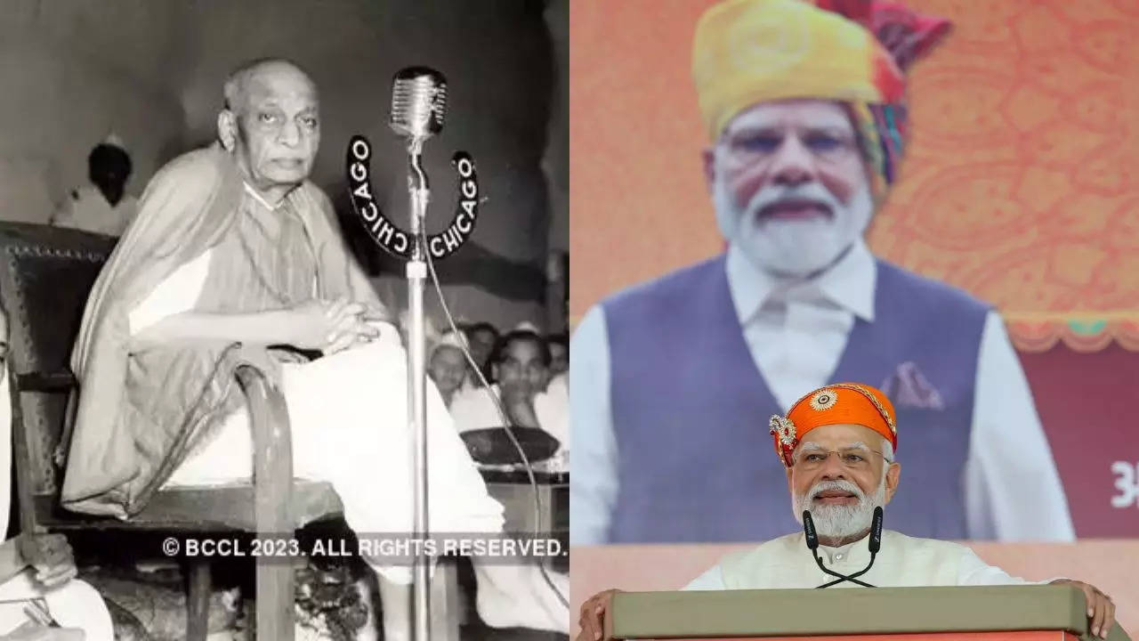 narendra modi on sardar patel