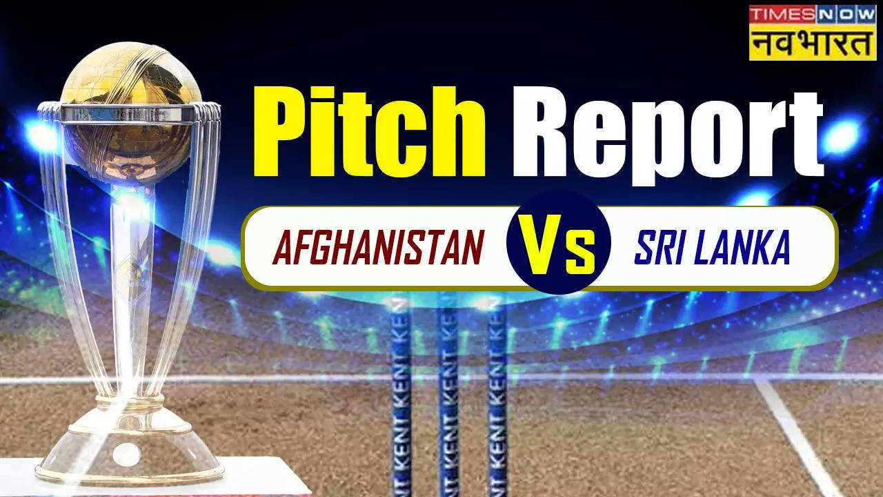 World Cup 2023, SL vs AFG Pitch Report